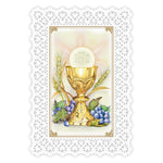 My First Holy Communion Lace Holy Card