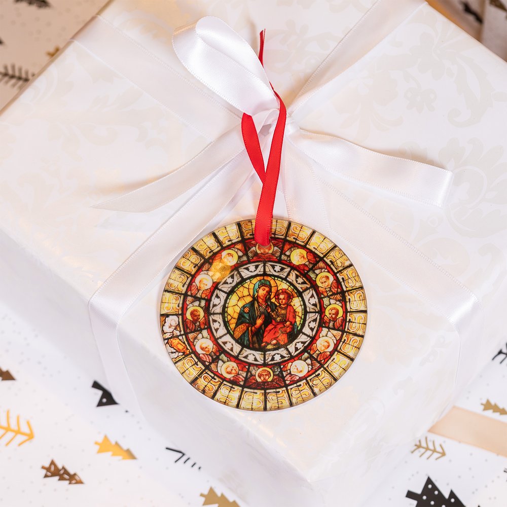 Famous Cathedrals Stained Glass Ornament Collection 3 - Set of 6