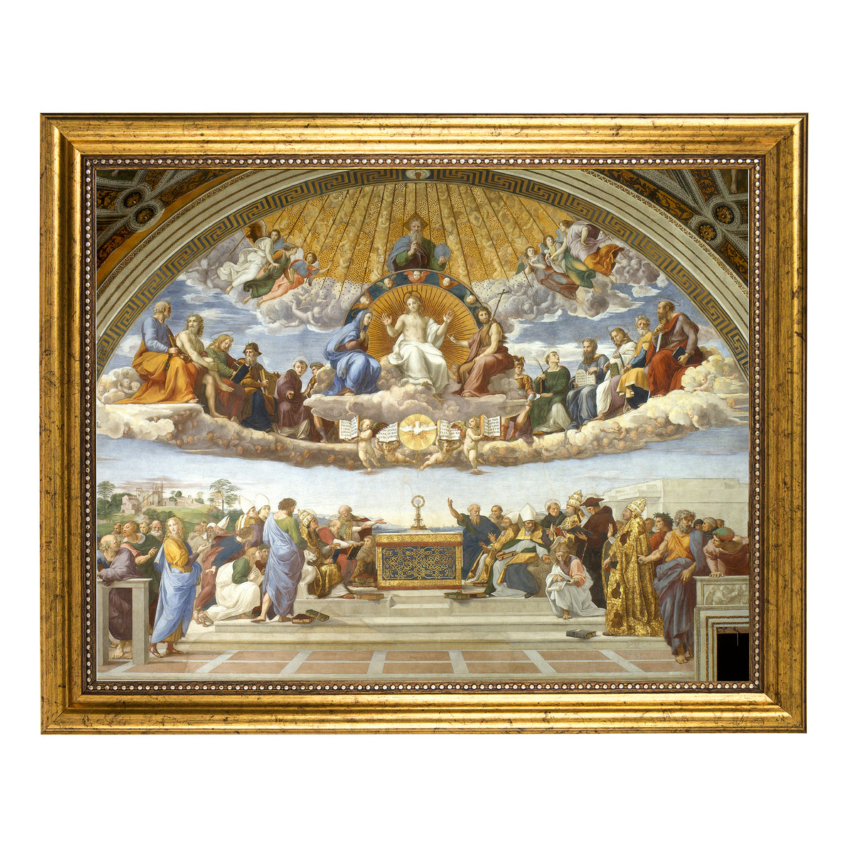 Framed Disputation of the Holy Sacrament - 8 x 10