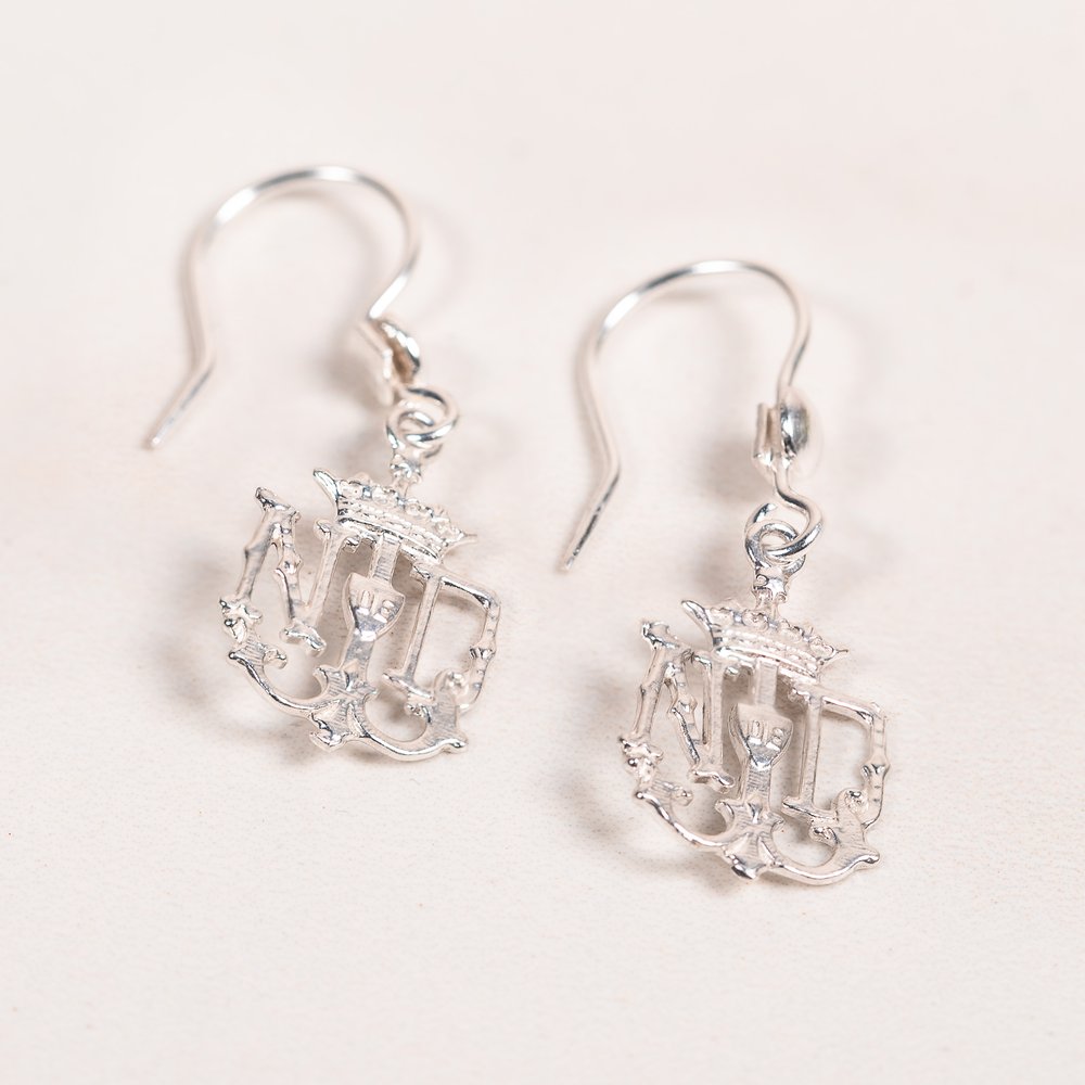 Sterling Silver Notre Dame Earrings