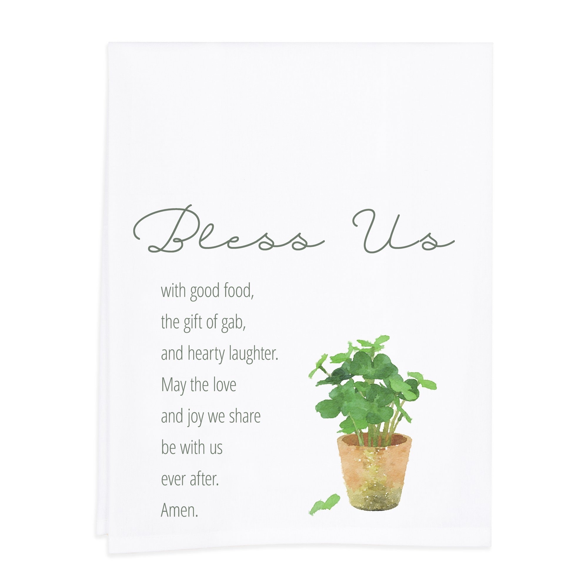 Irish Kitchen Blessing Dish Towel