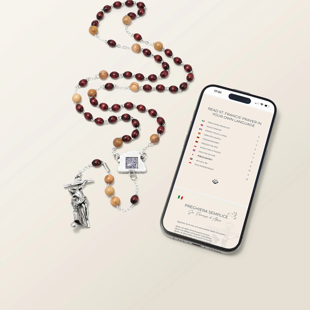 Ghirelli Silver Edition St. Francis Transitus Rosary