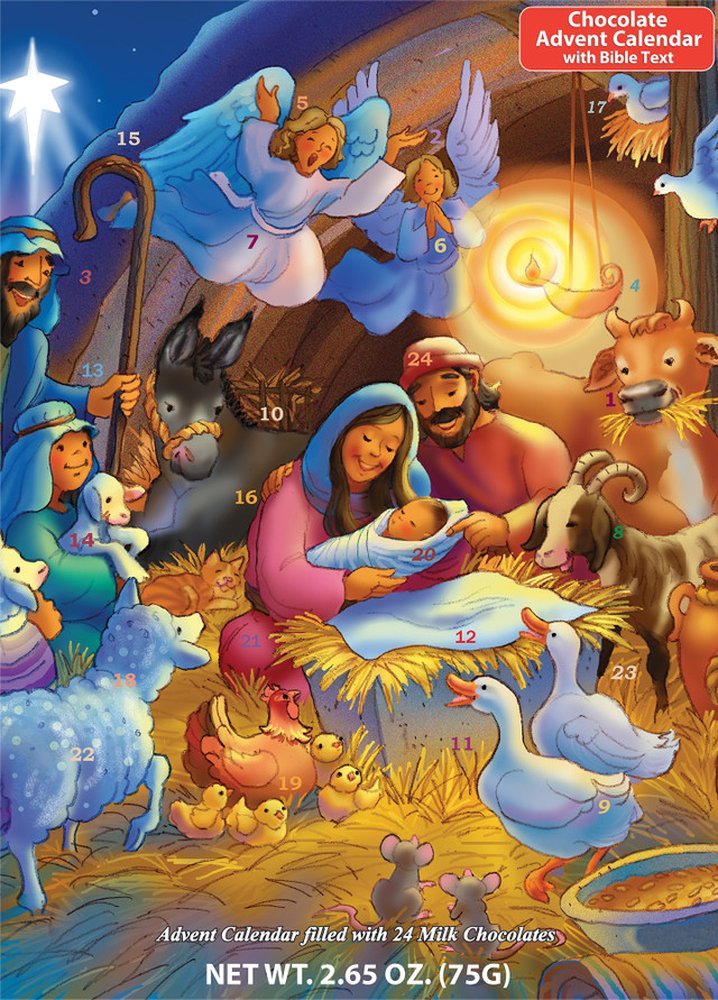 Heavenly Night Chocolate Advent Calendar