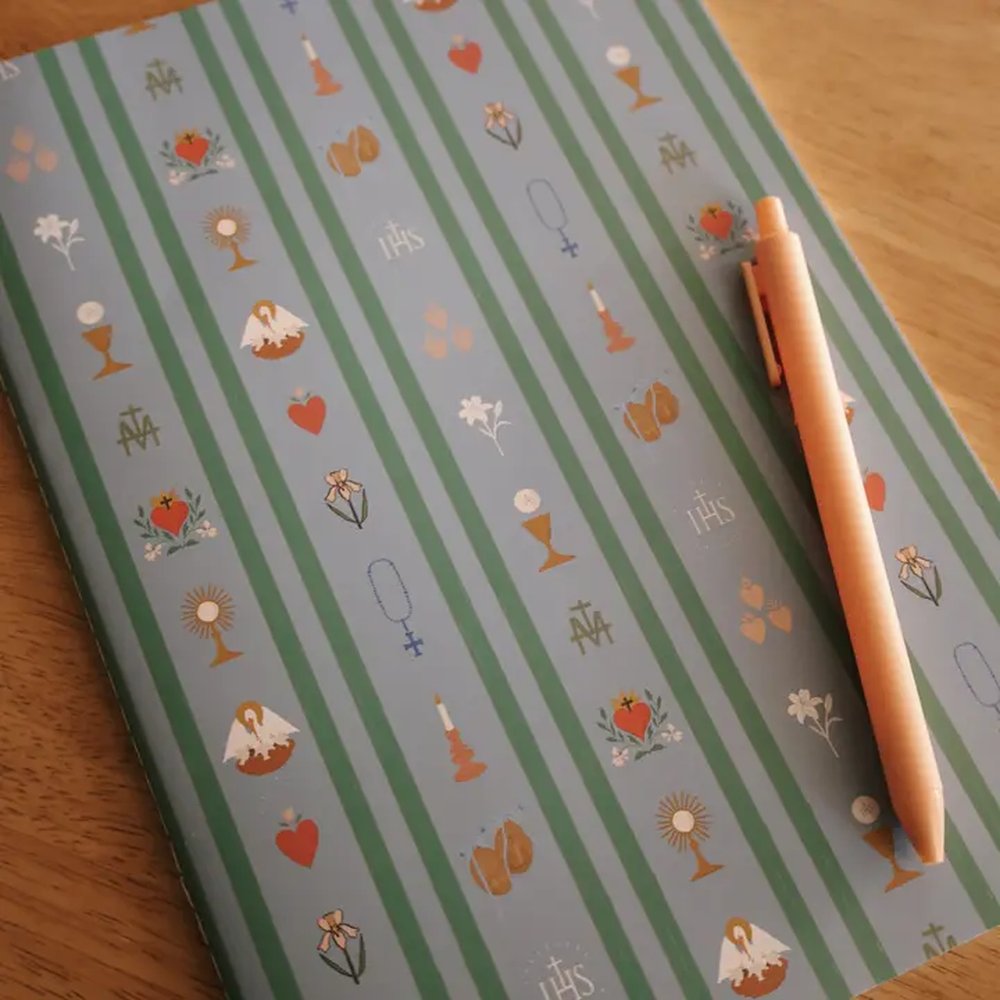 Catholic Devotions Paper Notebook