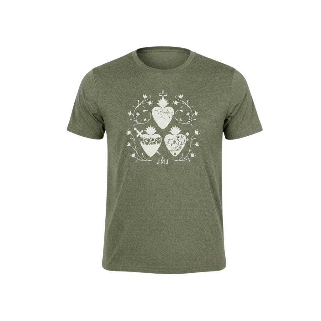 JMJ Three Hearts T-Shirt