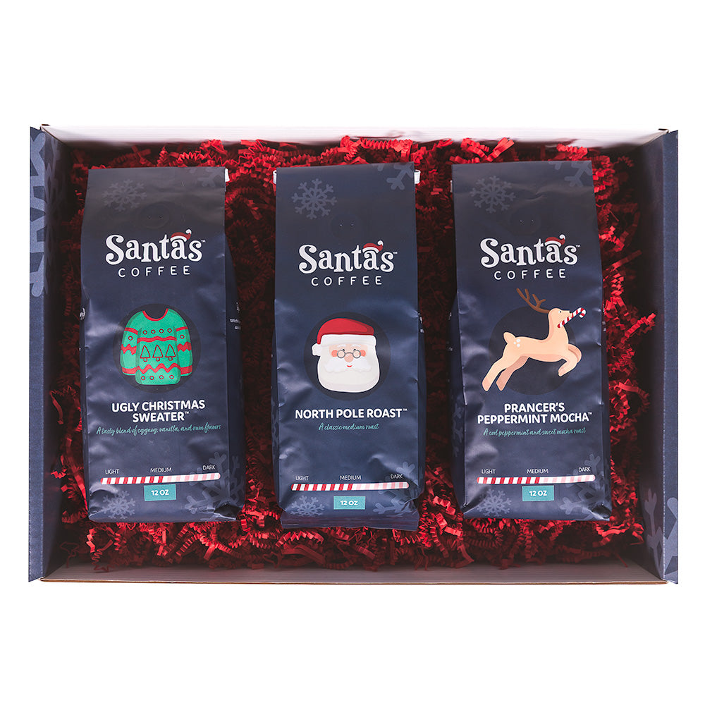 Santa's Coffee Variety Box - 3 bags