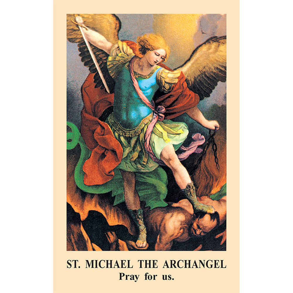 The Prayer to St. Michael Prayercard (Pack of 100)