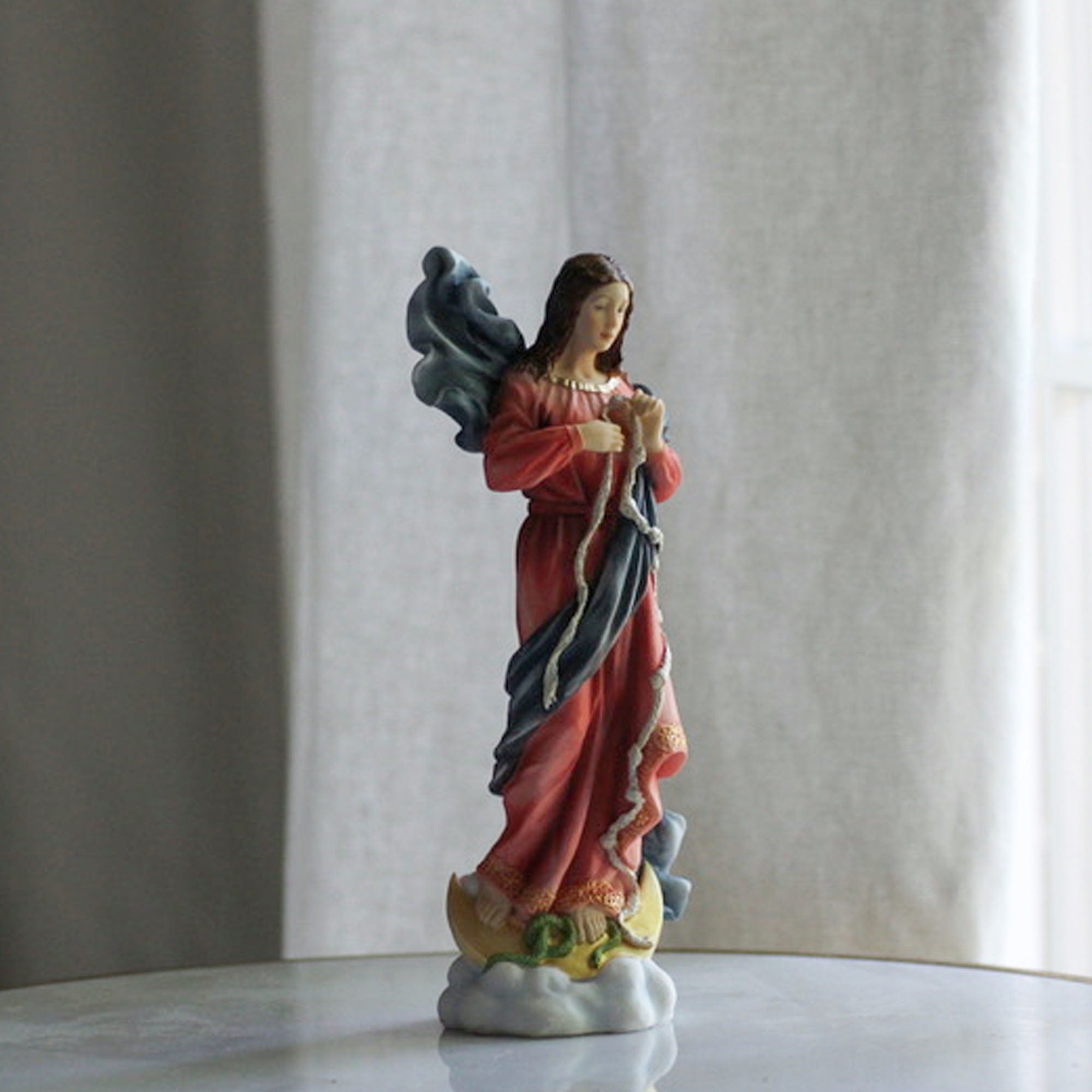 Our Lady Undoer Of Knots Statue 8''