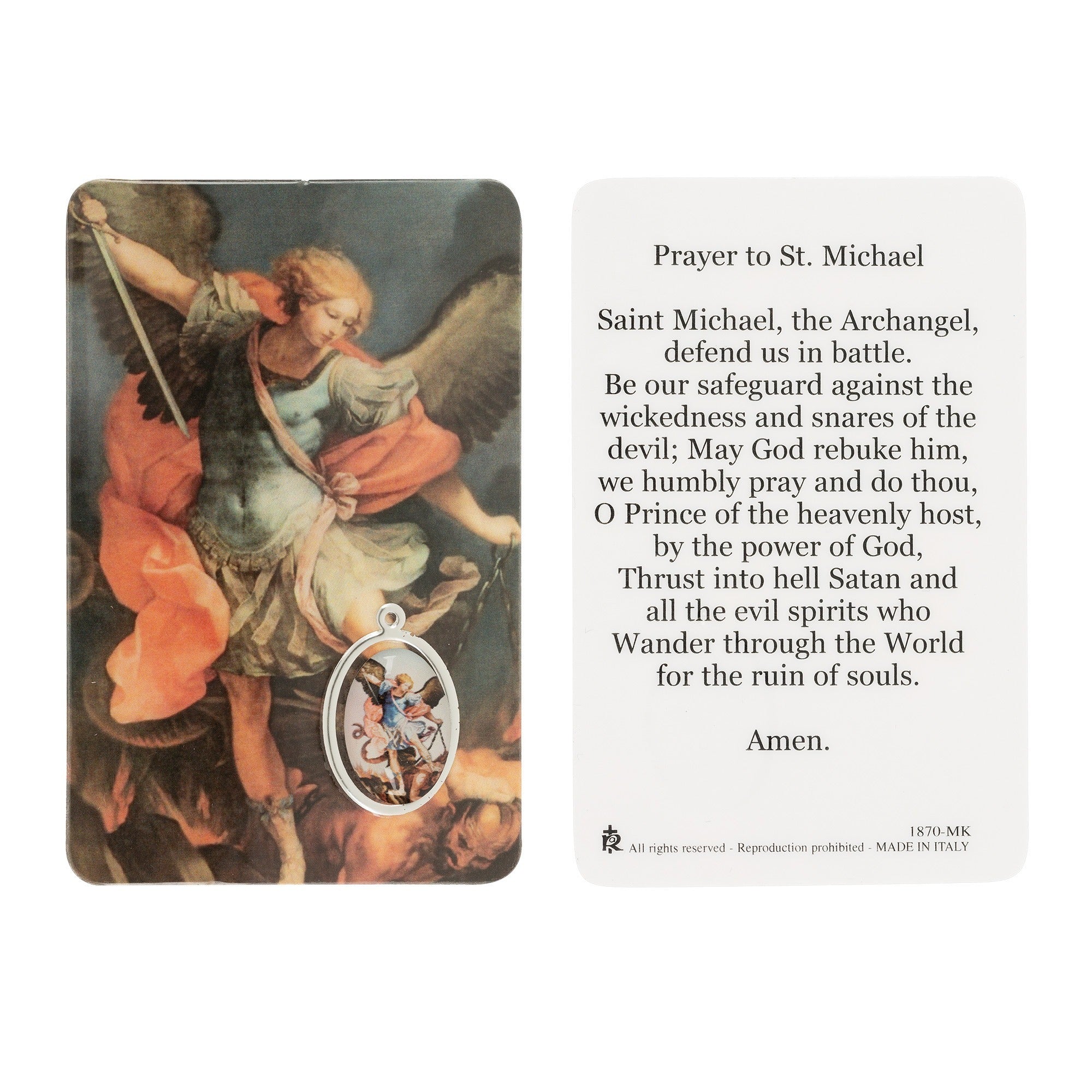 St. Michael Rosary & Medal Set