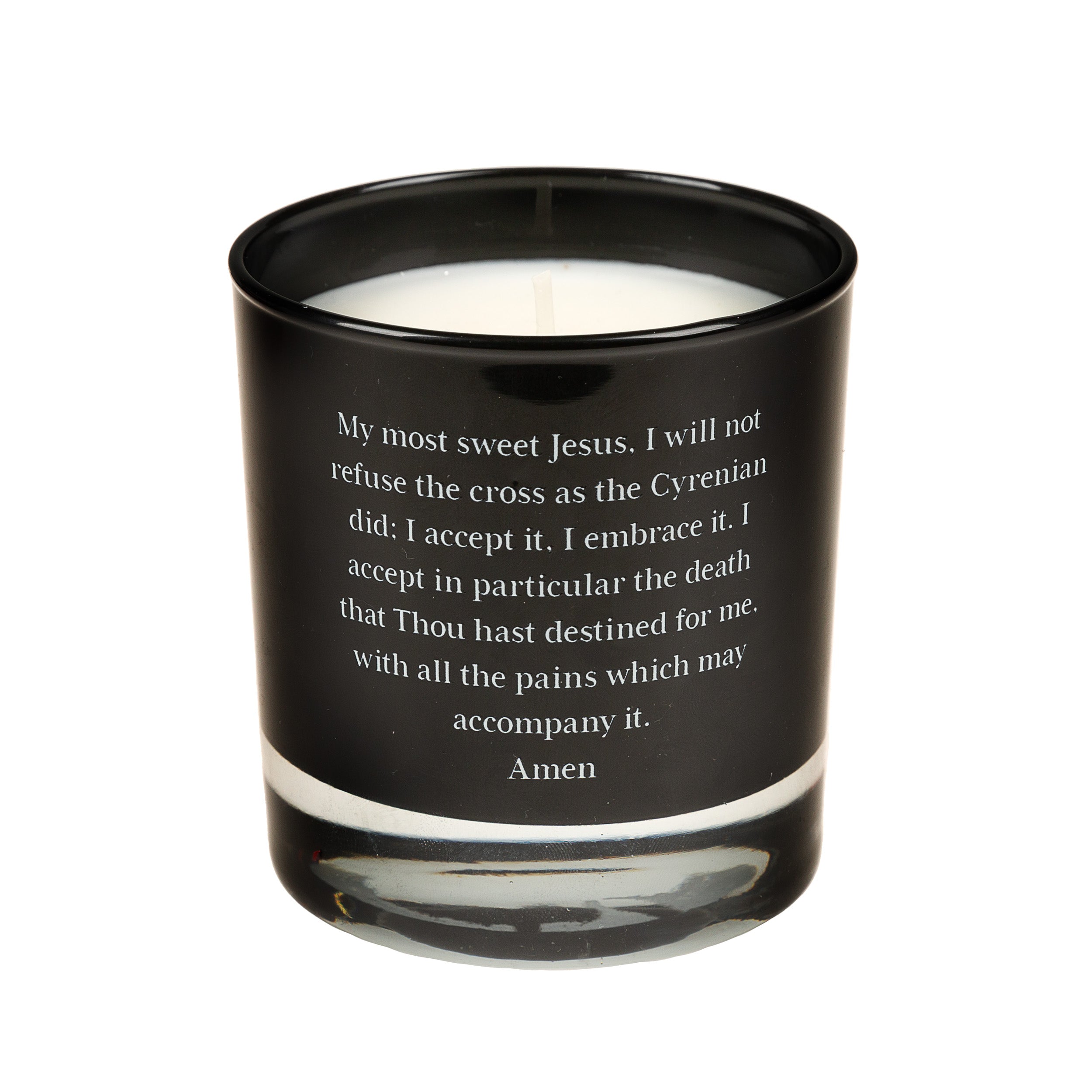 Memento Mori Candle - Black