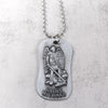 St. Michael the Protector Dog Tag Necklace