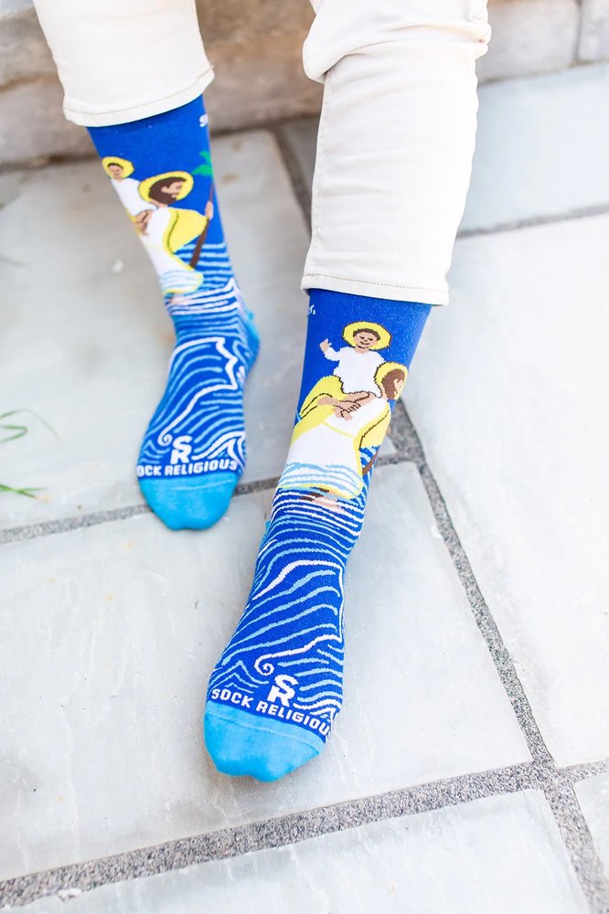 St. Christopher Adult Socks