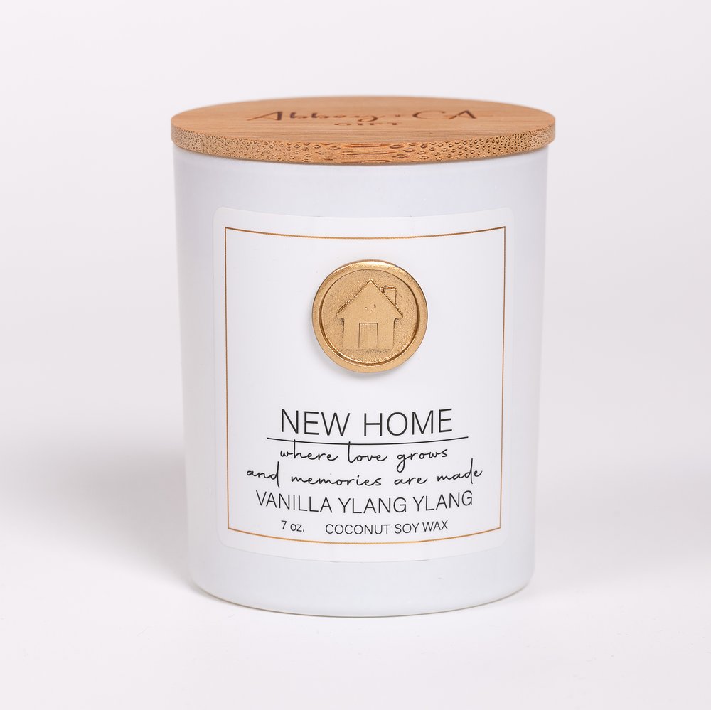 New Home Blessing Candle - Vanilla Ylang Ylang