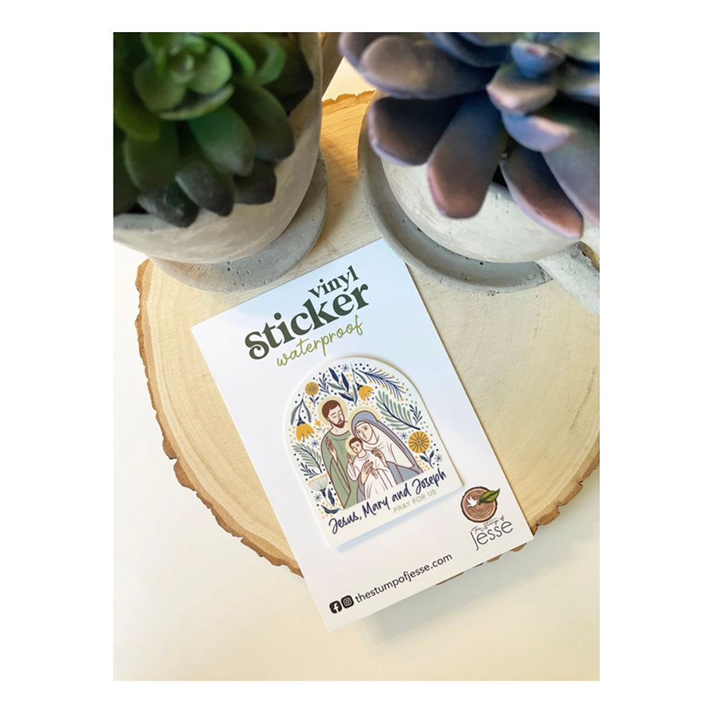 Holy Family Vinyl Sticker