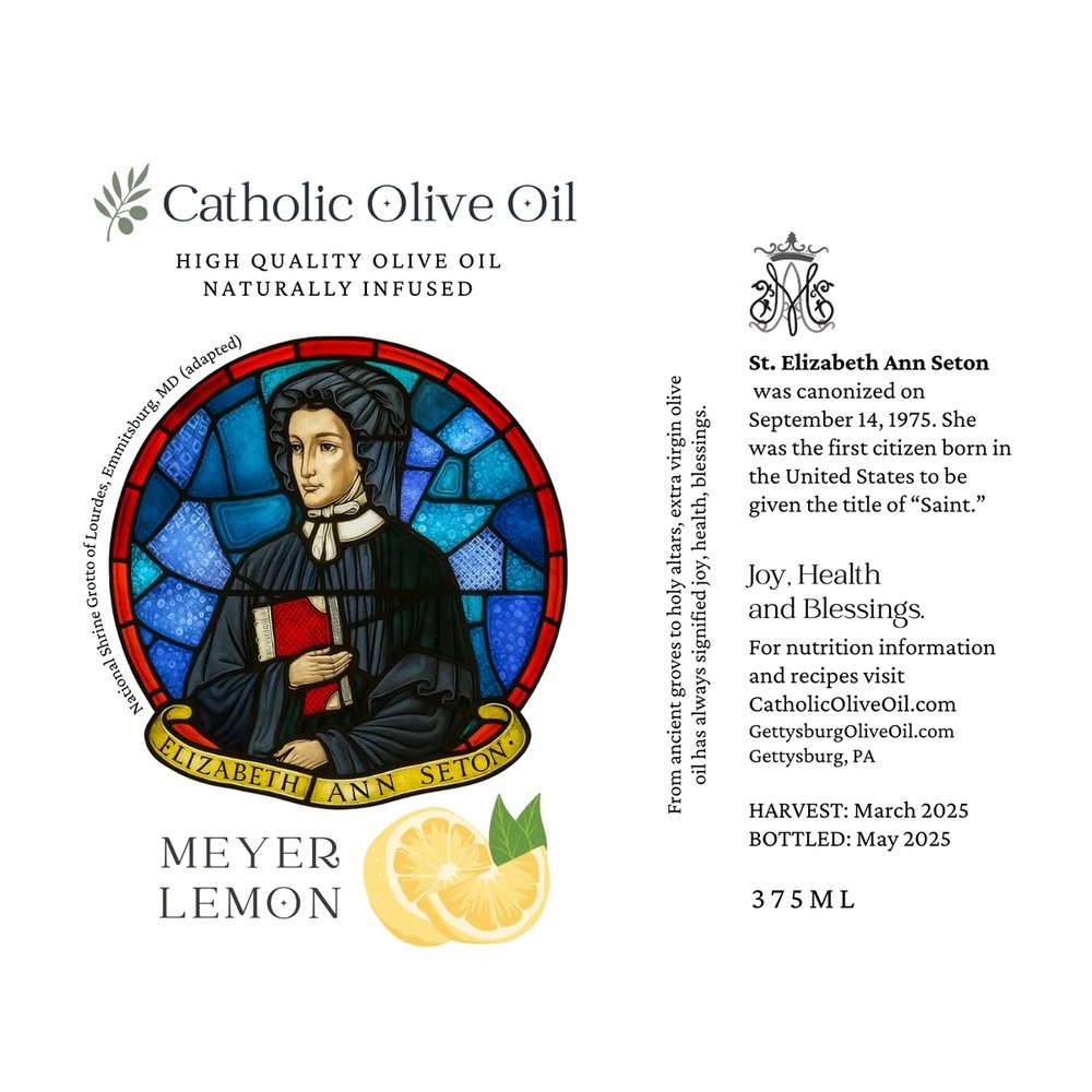 Mother Seton Meyer Lemon Extra Virgin Premium Olive Oil - 375 ml