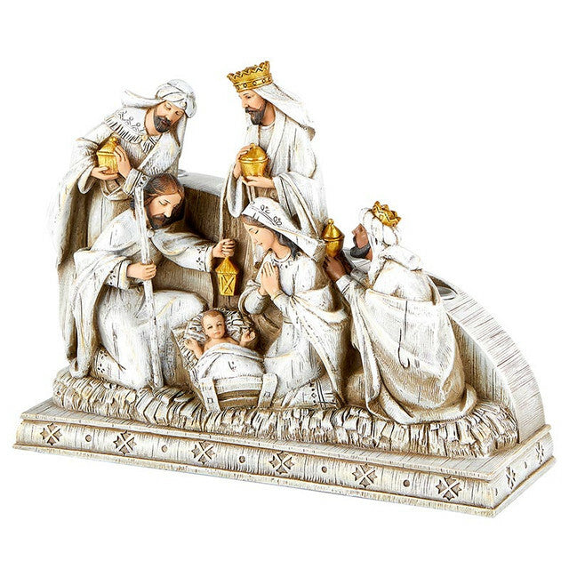One-Piece Nativity & Advent Candleholder