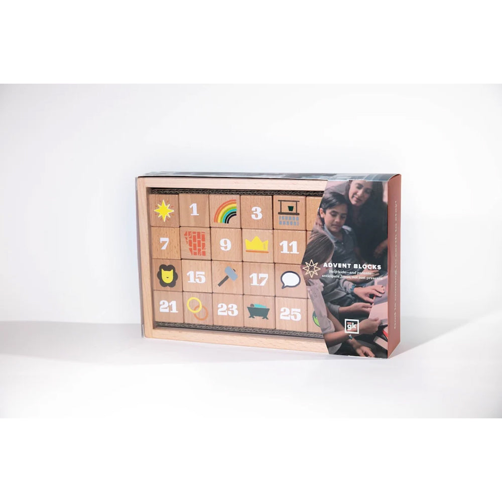 Salvation History Wooden Advent Blocks Set