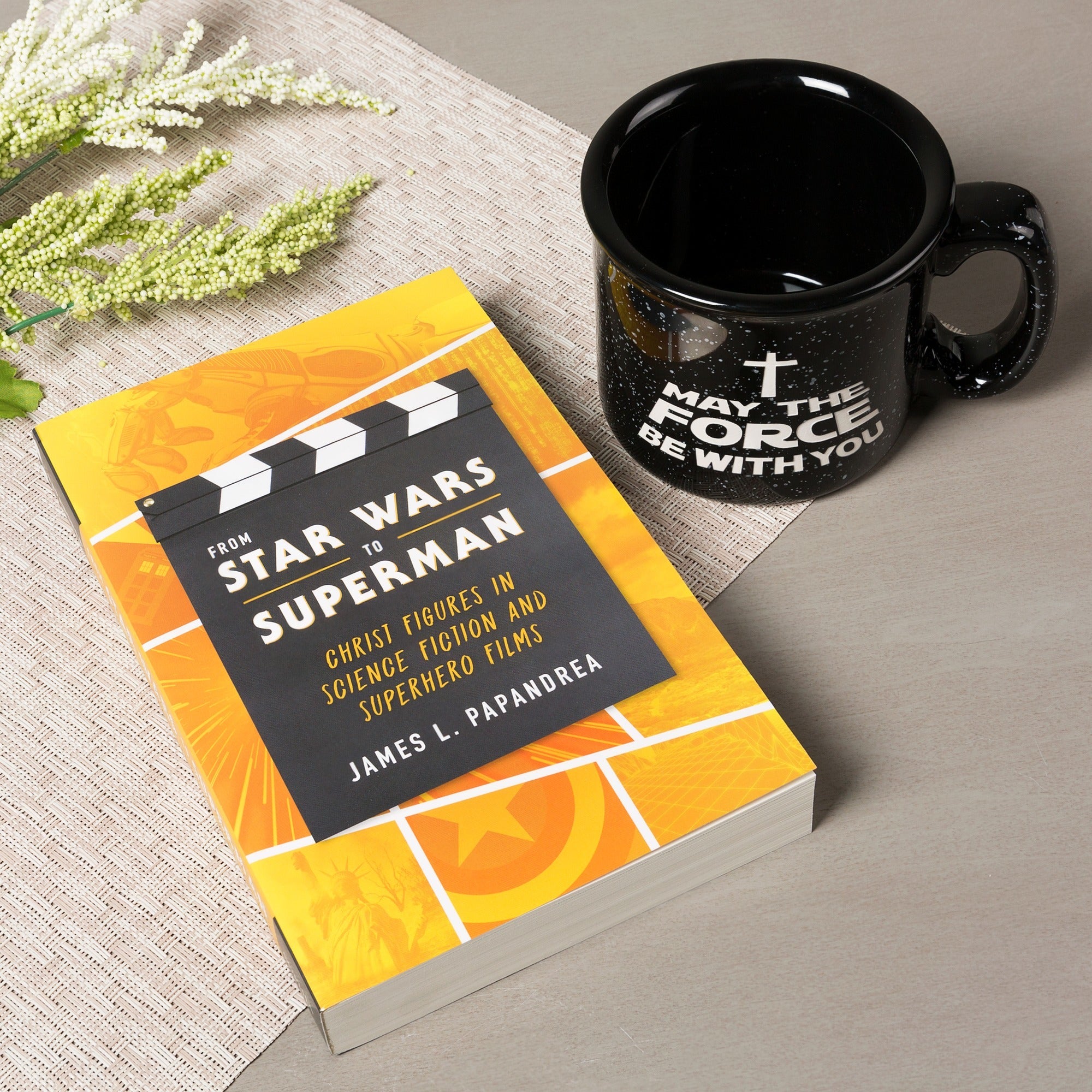 From Star Wars to Superman: Christ Figures in Science and Superhero Films & Force Be With You Mug (2 Piece Set)
