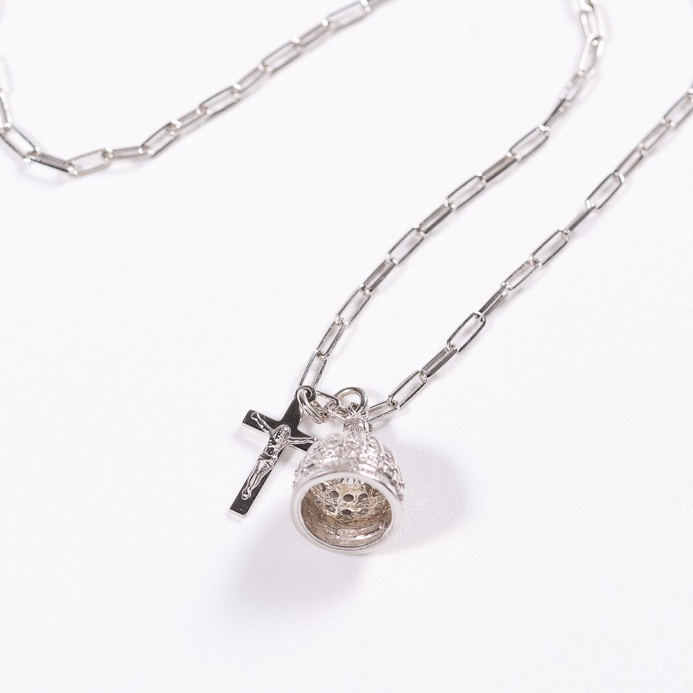St. Peter's Dome & Crucifix Necklace