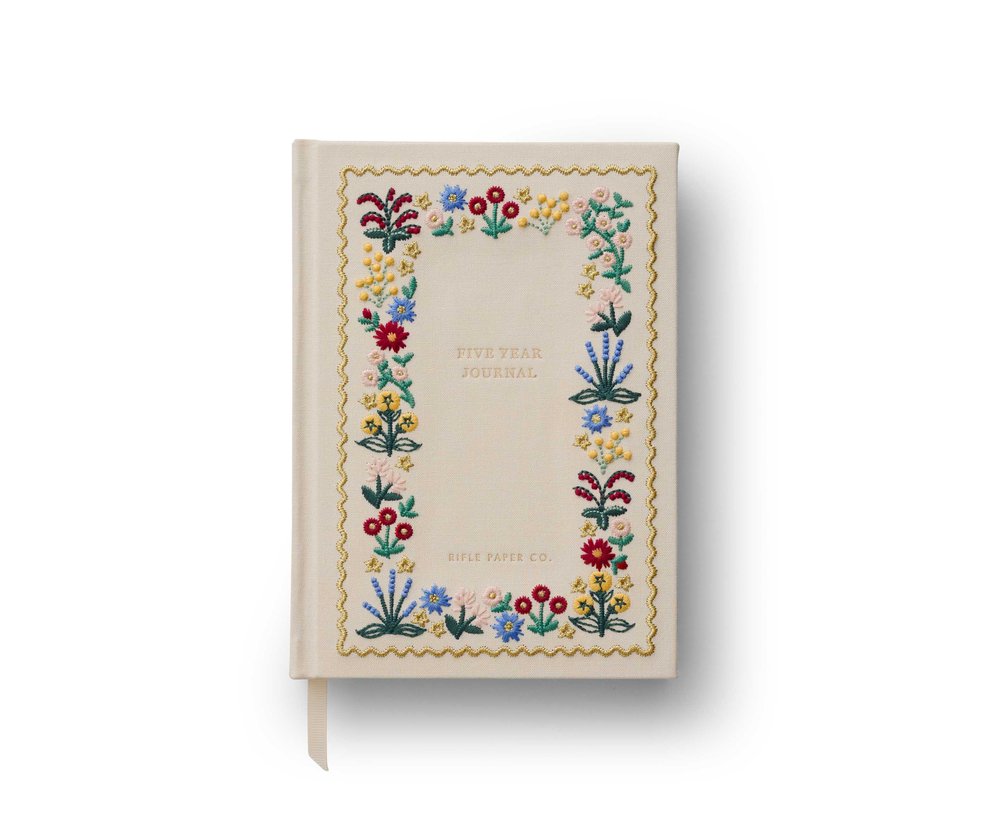 Mary's Garden Five Year Journal
