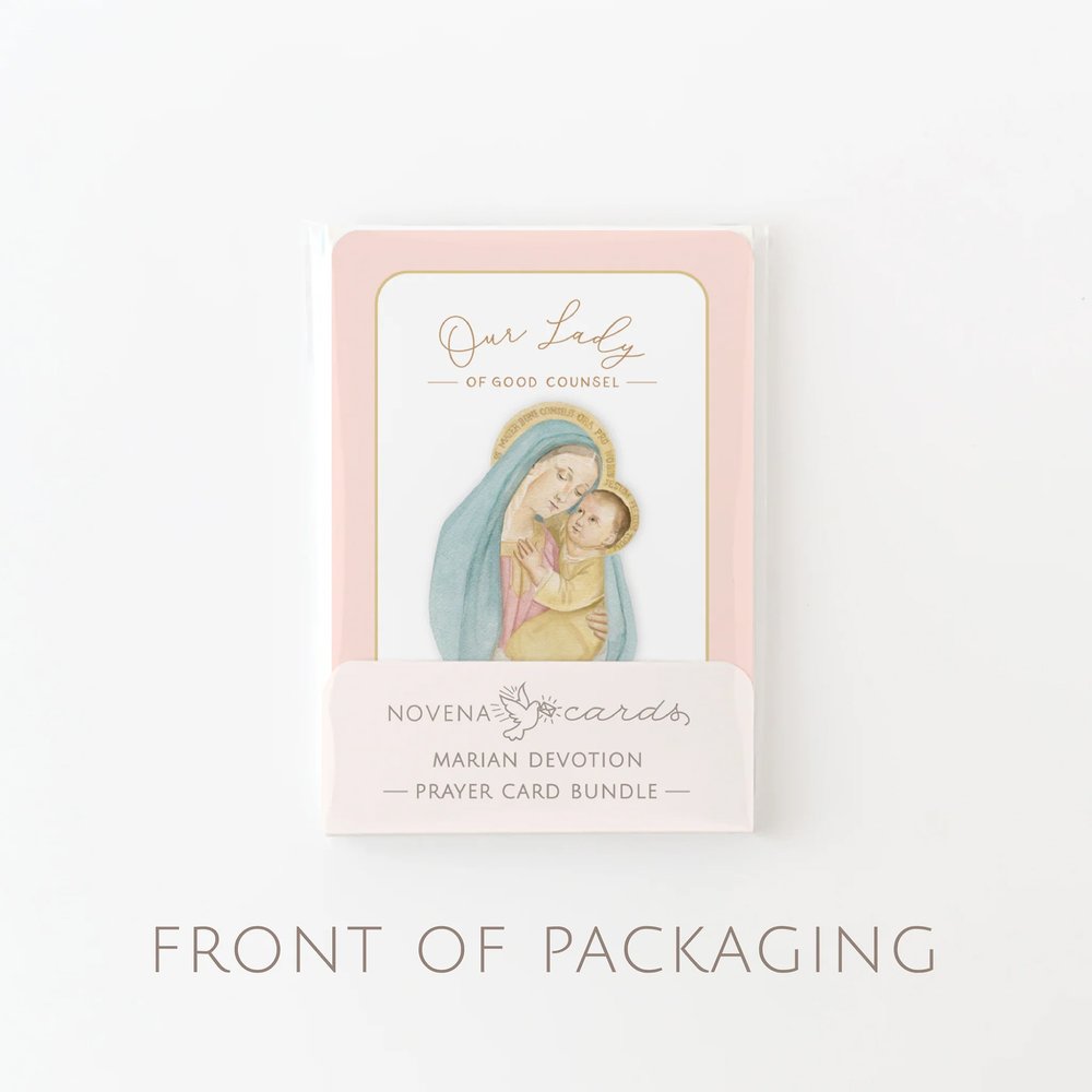 Popular Marian Devotions Prayer Card Bundle (12 Cards)