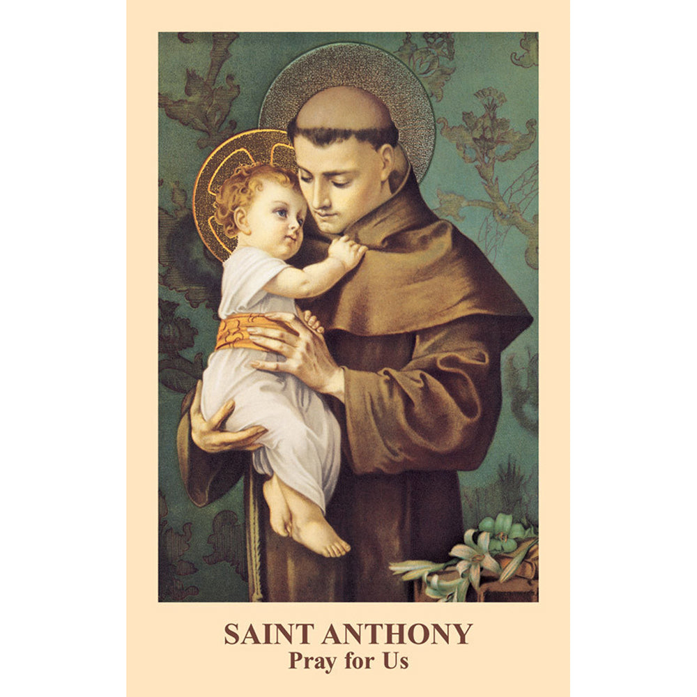 The St. Anthony Prayercard (Pack of 100)