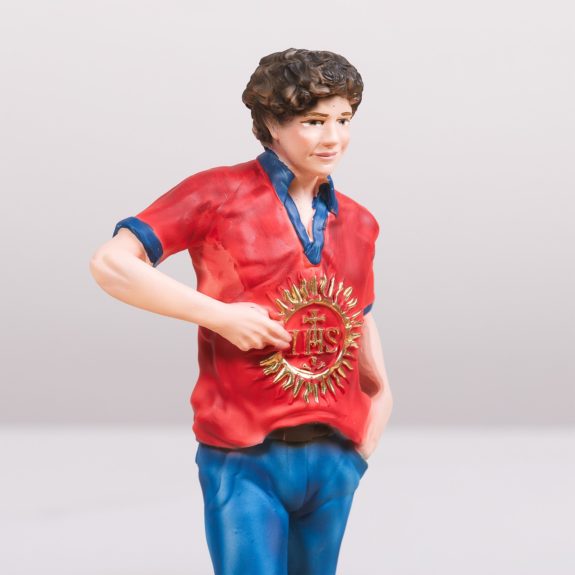 Carlo Acutis Holy Eucharist Statue - 9"