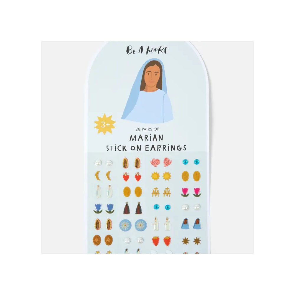 Be A Heart Girls Marian Stick On Earrings - 28 Pairs