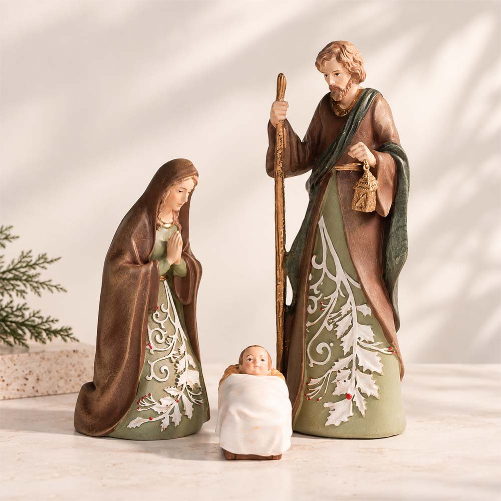 Sweet Serenity Holy Family Nativity Set - 3 Pieces