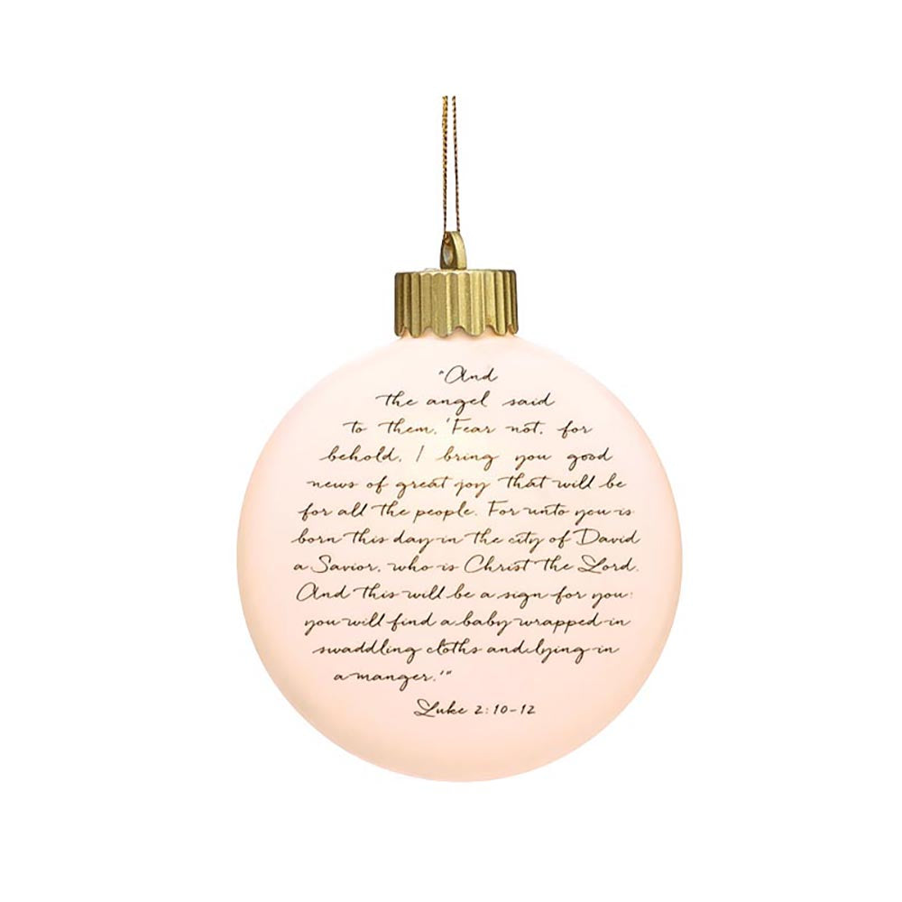 LED Lighted Holy Family Great Joy Ornament