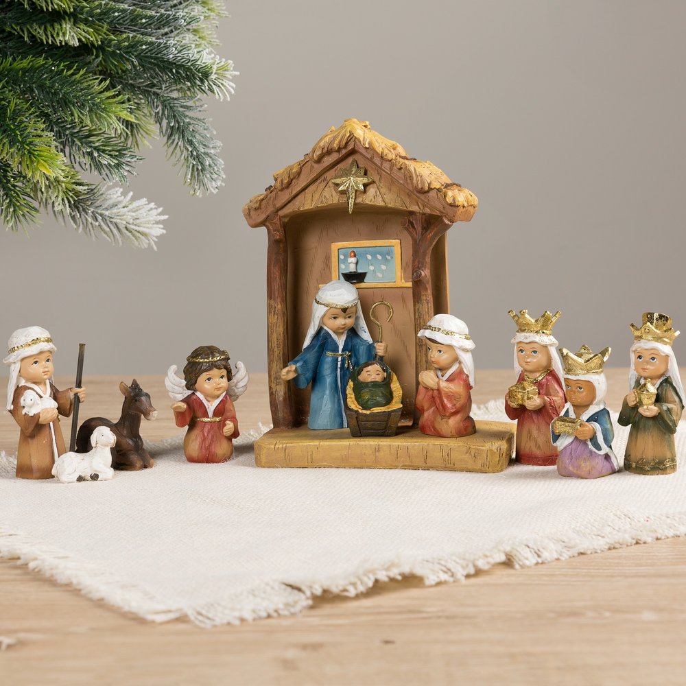 Pageant Nativity Set - 11 Pieces