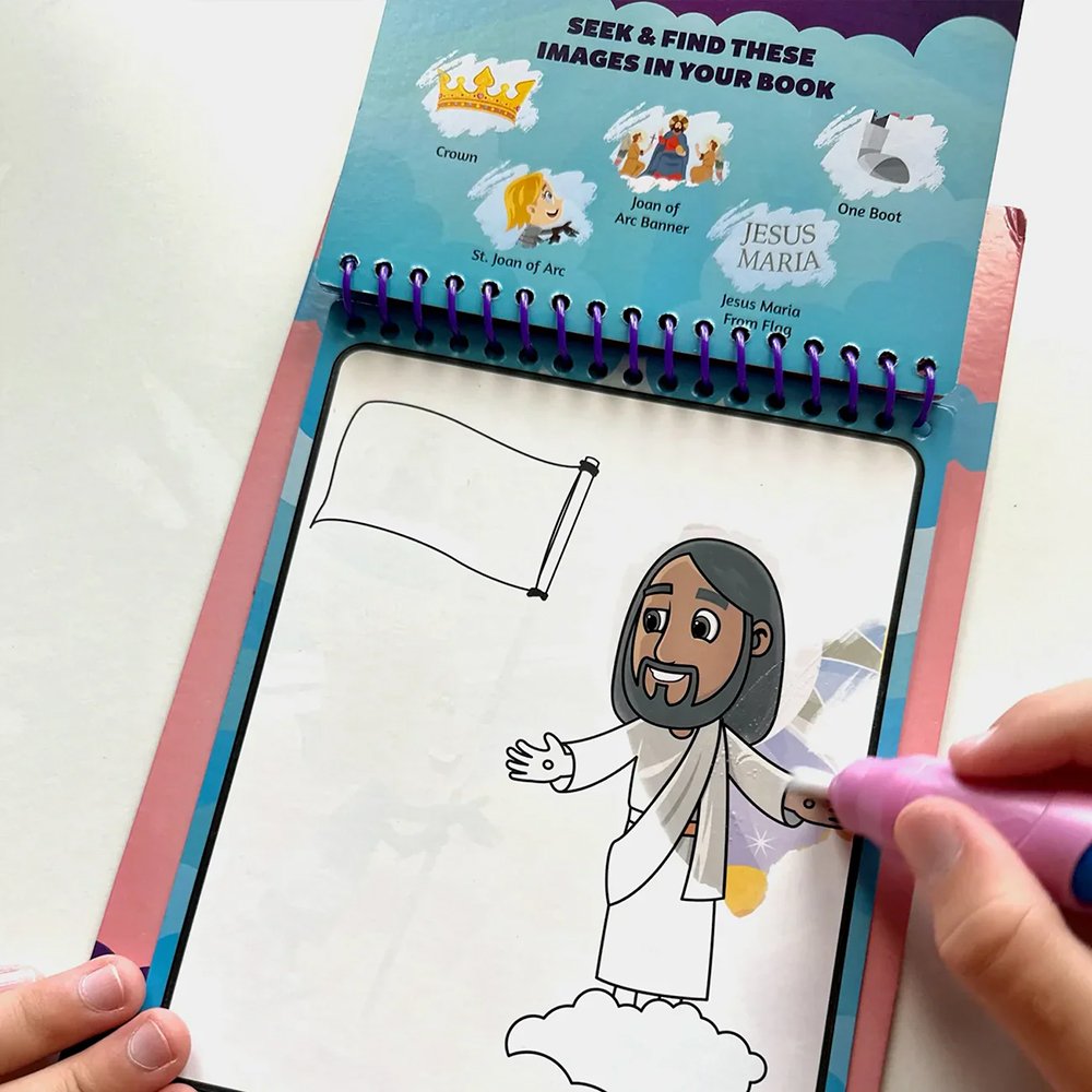 St. Joan of Art Water Reveal Book