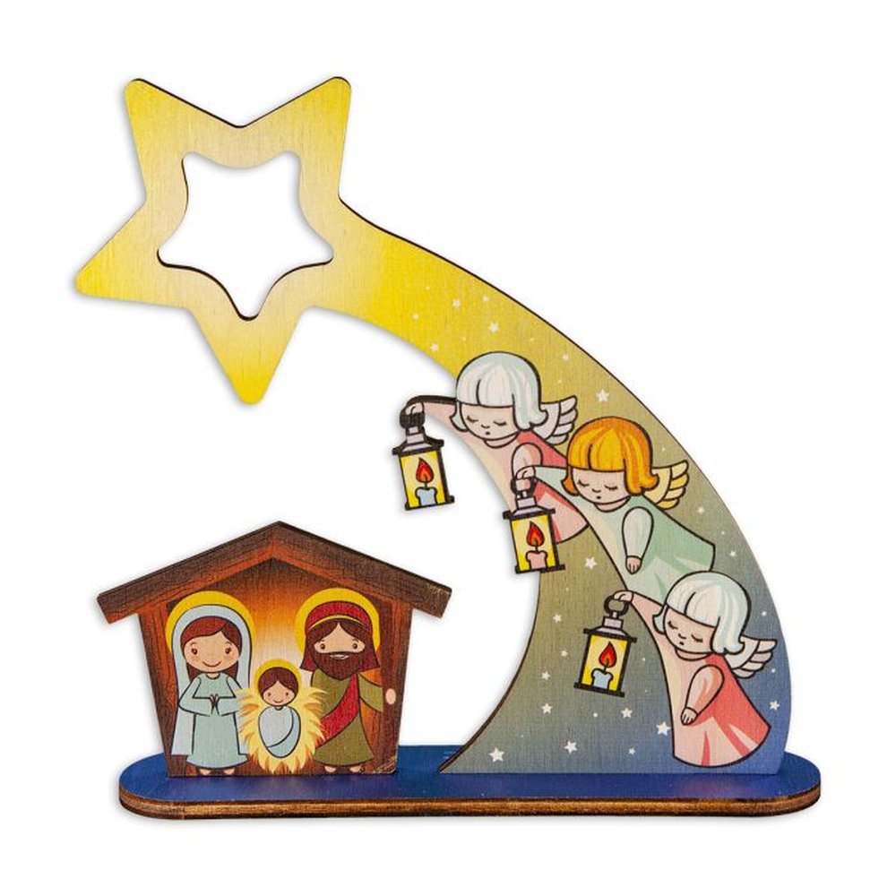 Star of Bethlehem Wooden Children's Nativity Kit