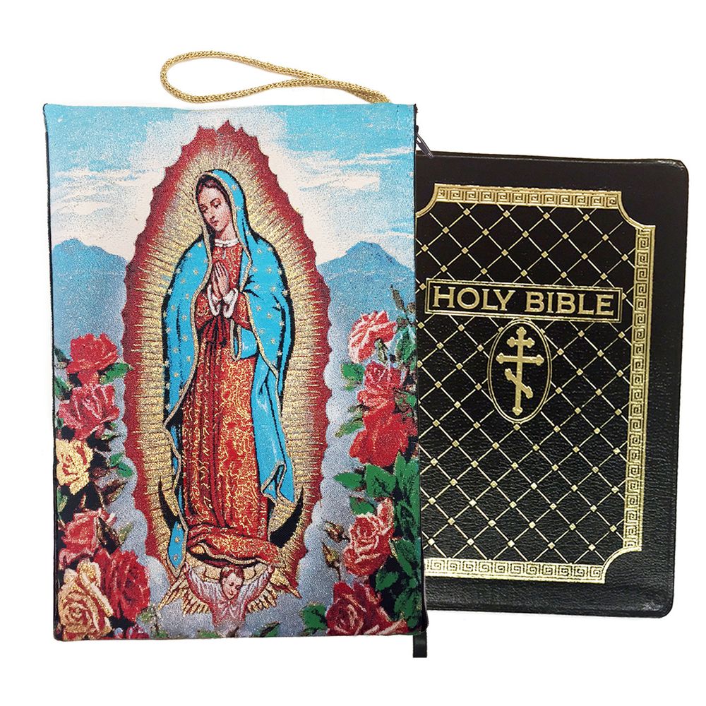 Our Lady of Guadalupe Tapestry Bible Case