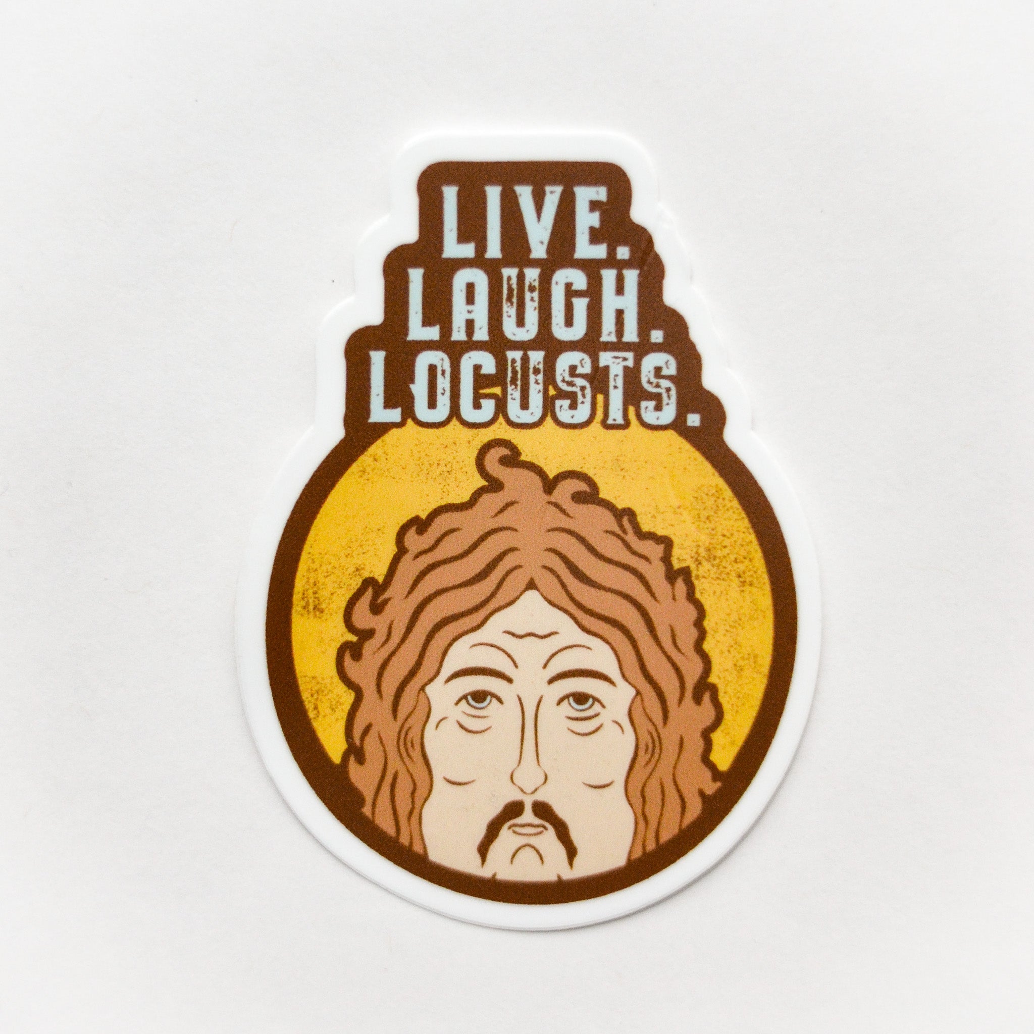 St. John the Baptist Vinyl Sticker