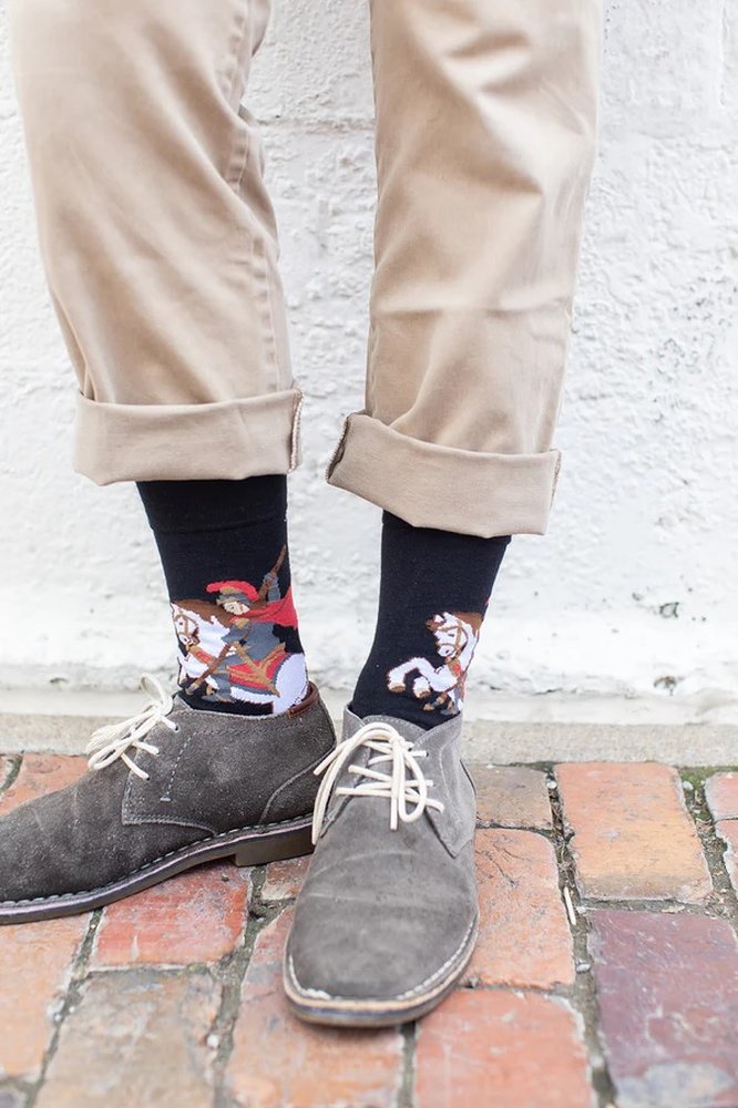 St. George & the Dragon Adult Socks