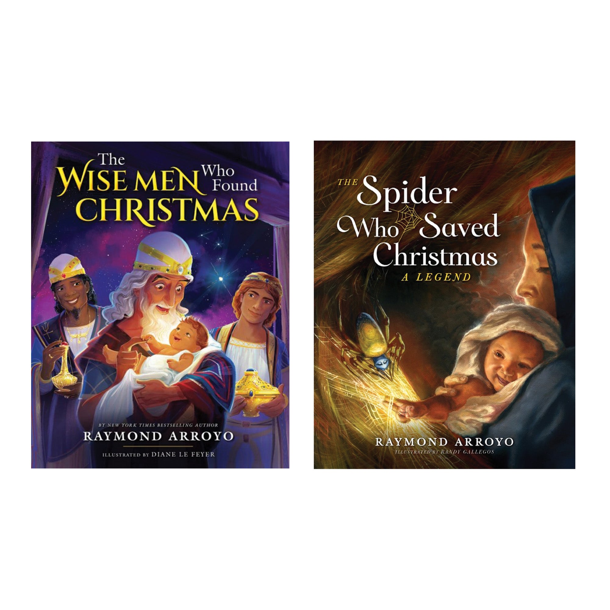 The Wise Men Who Found Christmas & The Spider Who Saved Christmas - 2 Book Set