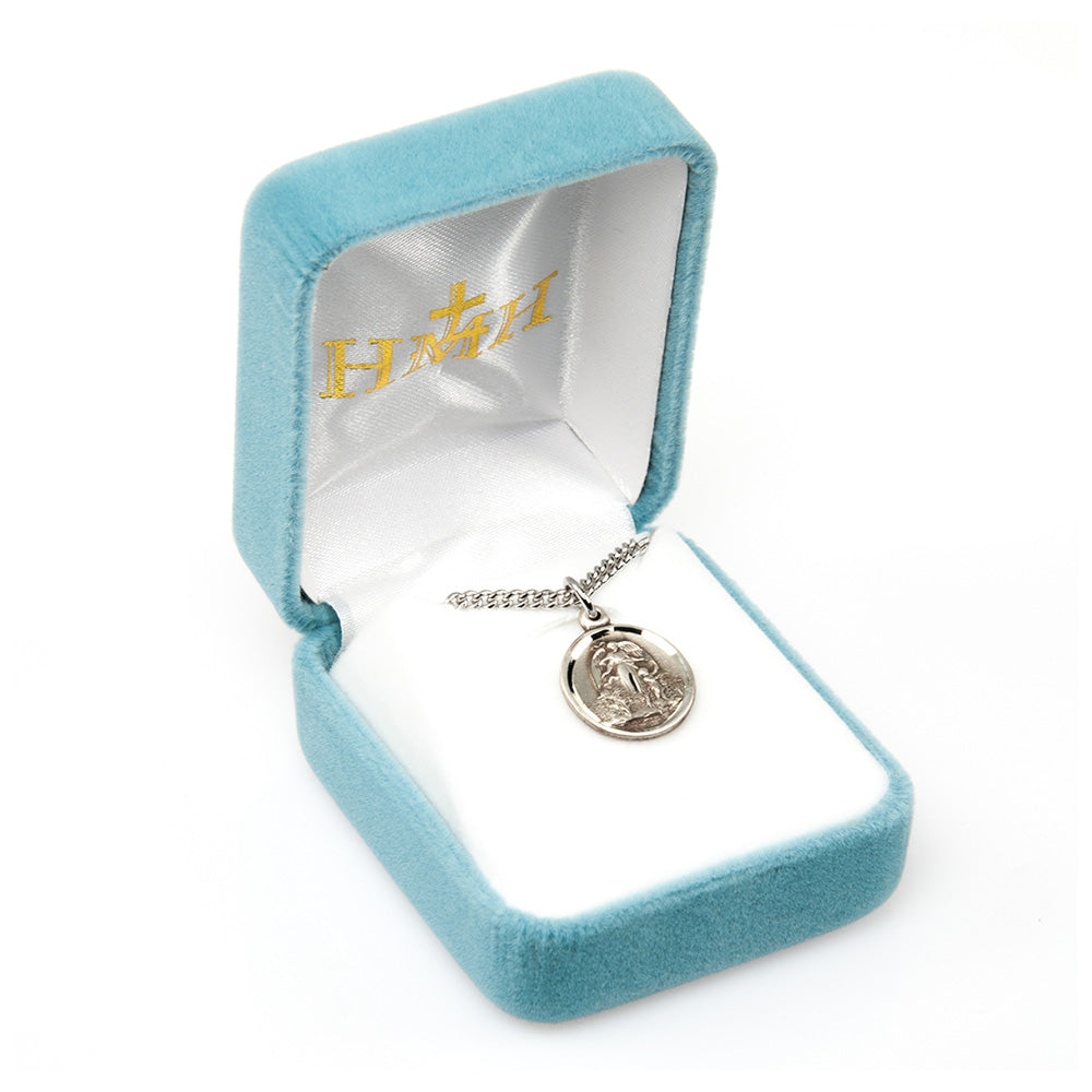 Guardian Angel Petite Sterling Silver Necklace