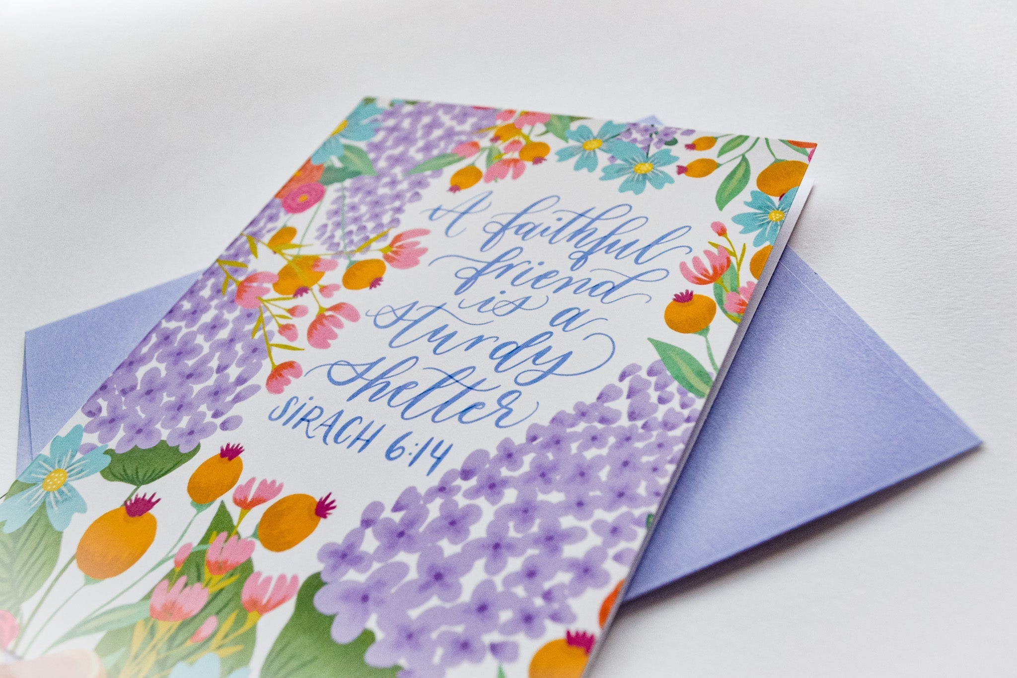 Catholic Friendship Greeting Card