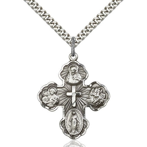 Sterling Silver 5-Way Pendant - 2509931