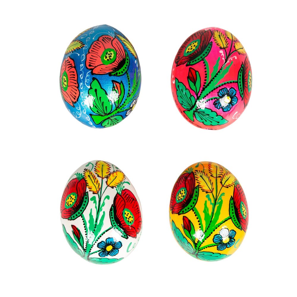 Ukrainian Wooden Easter Eggs