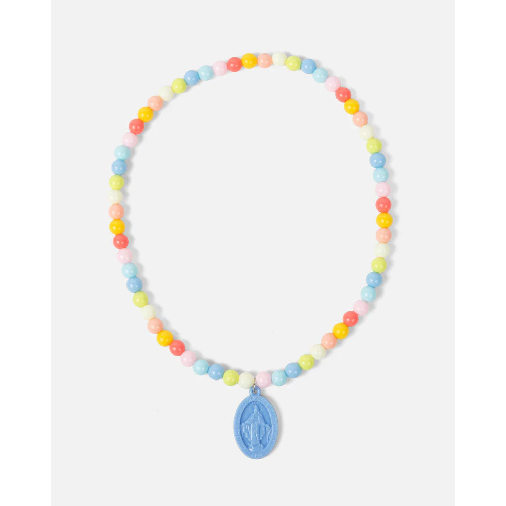 Be A Heart Children's Plastic Miraculous Medal Necklace