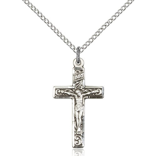 Sterling Silver Crucifix Pendant - 2510656