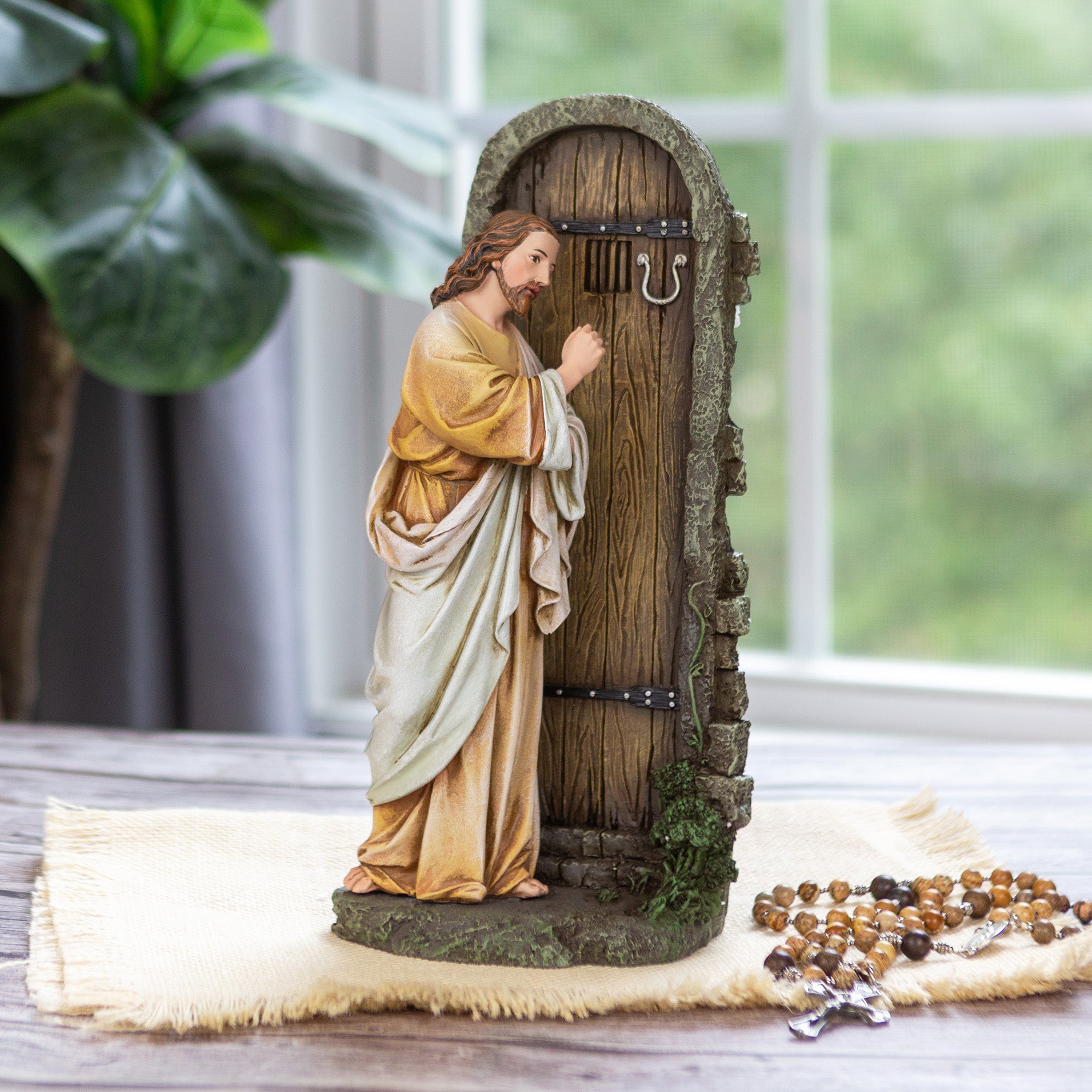 Knocking at the Door Figure