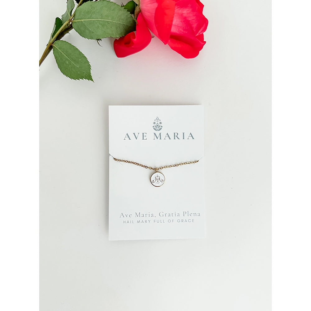 Ave Maria Necklace
