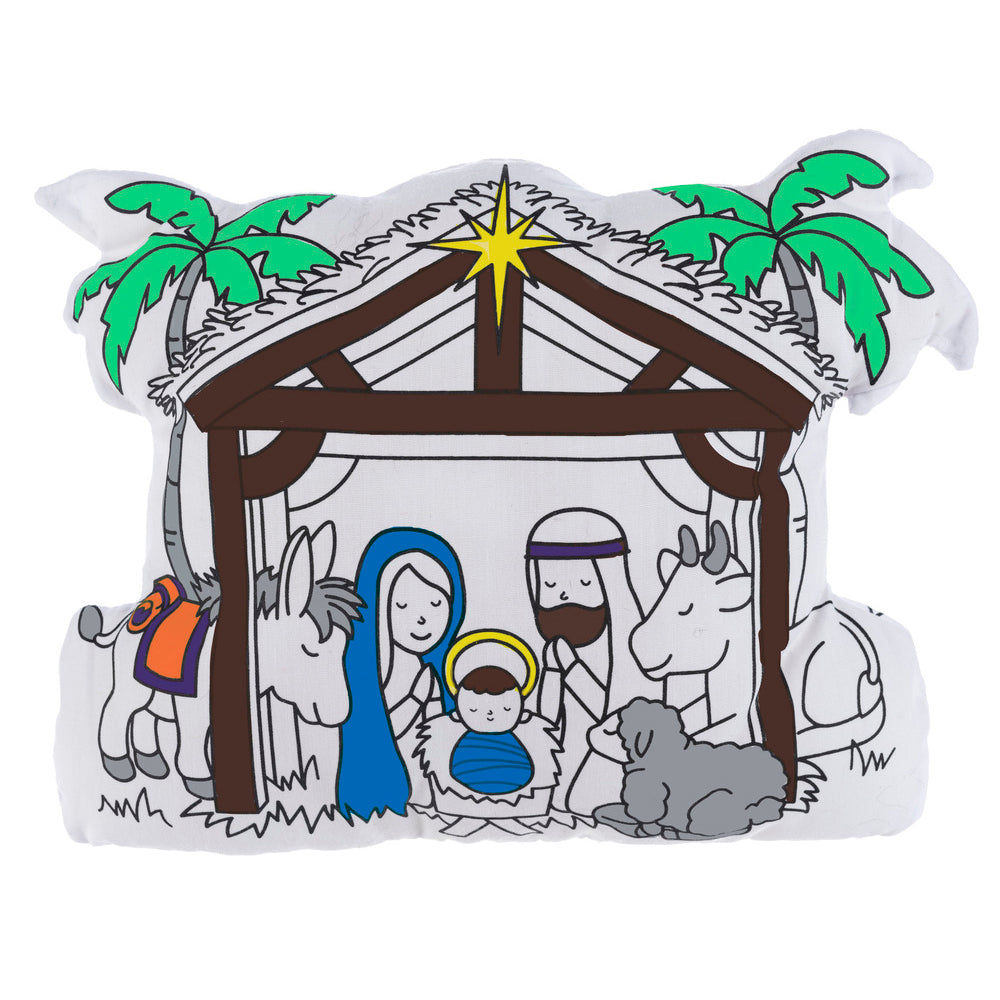 Christmas Nativity Scene Coloring Kit