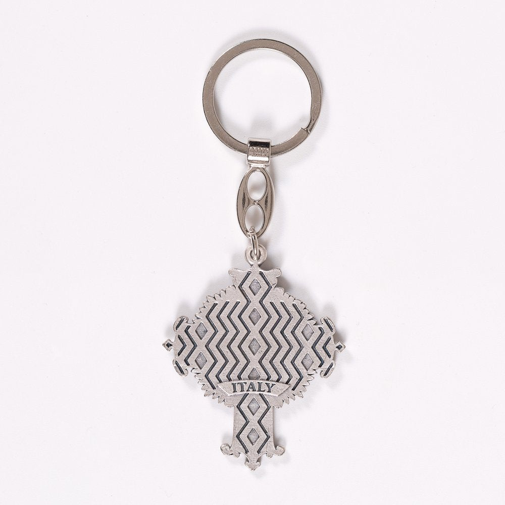 St. Benedict Medal Ornate Cross Keychain