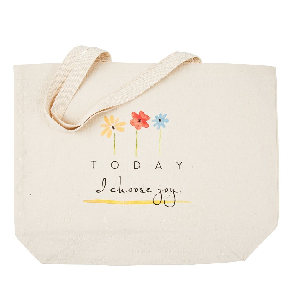 Choose Joy Canvas Tote