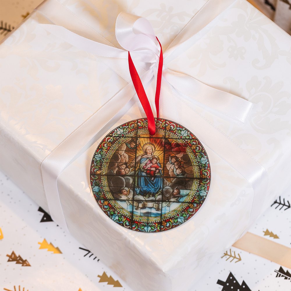 Famous Cathedrals Stained Glass Ornament Collection 3 - Set of 6