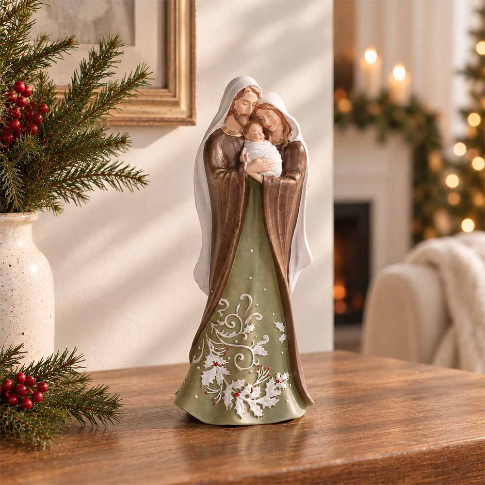 Sweet Serenity Holy Family One-Piece Nativity Statue - 10"